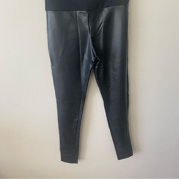 ASSETS by SPANX Women's All Over Faux Leather Leggings - Picture 9 of 10